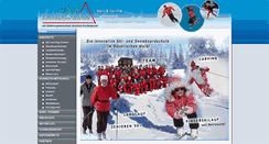 Desktop Screenshot of gs-schneesportschule.de